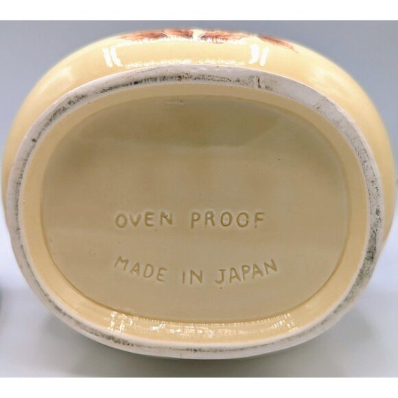 Vintage Ceramic Soup Tureen Brown Wheat Design - Picture 4 of 7